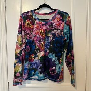 Flower Power Long Sleeve Tech Shirt
